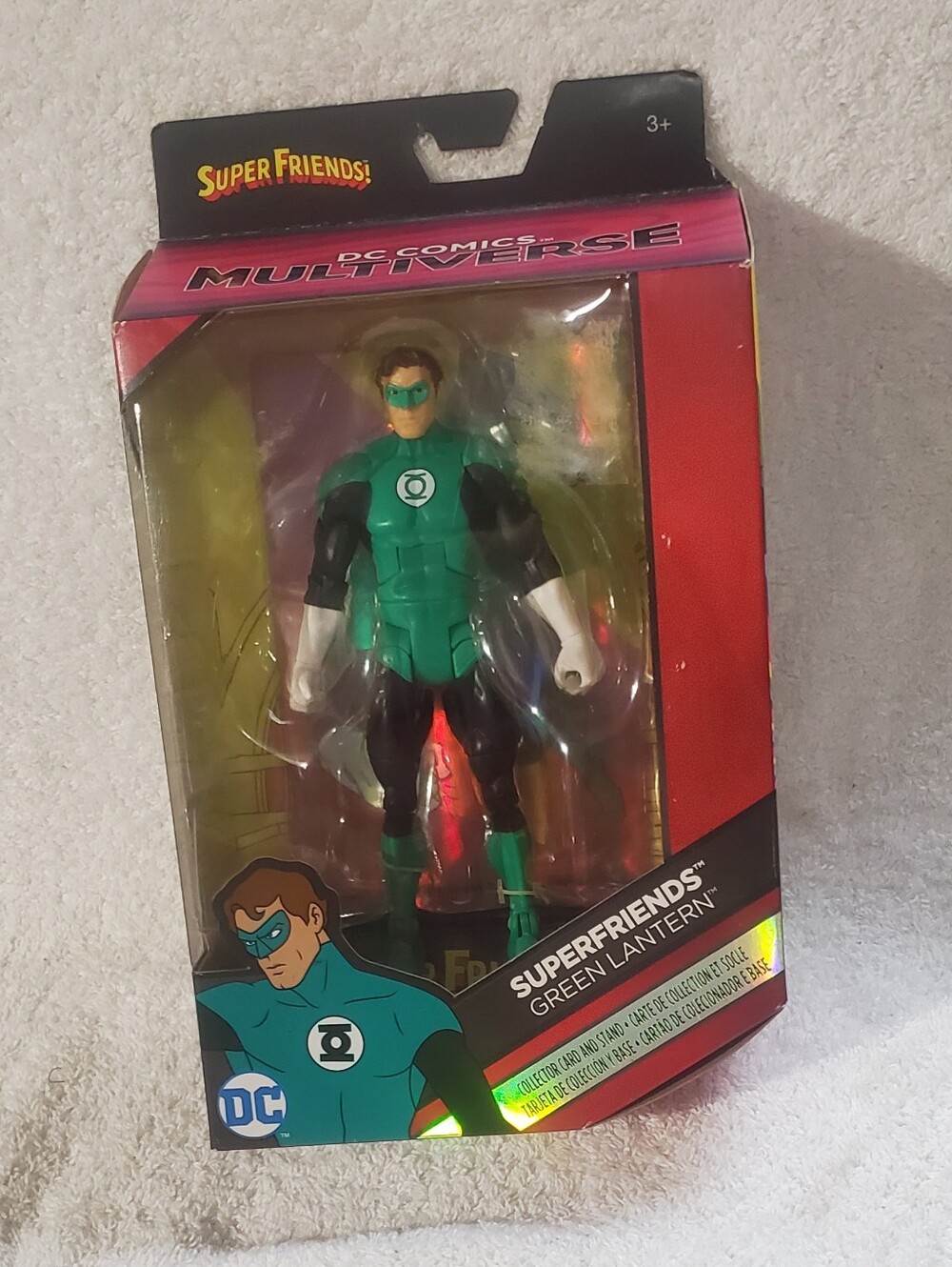 DC Comics Green Lantern Multiverse Figure Packaging - Green/Black/Yellow
